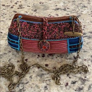 Mary Frances beaded hand bag.